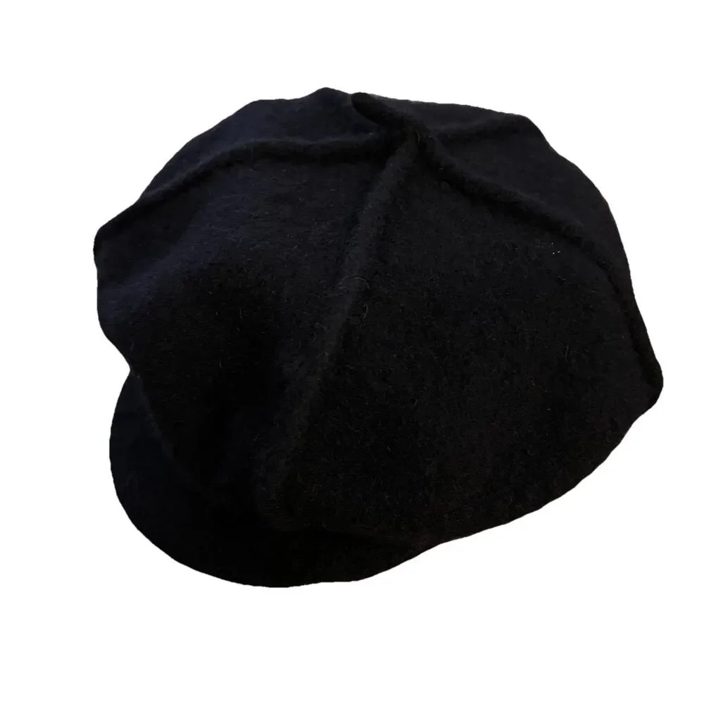 Something‎ Special Cap 100% Wool Navy Blue